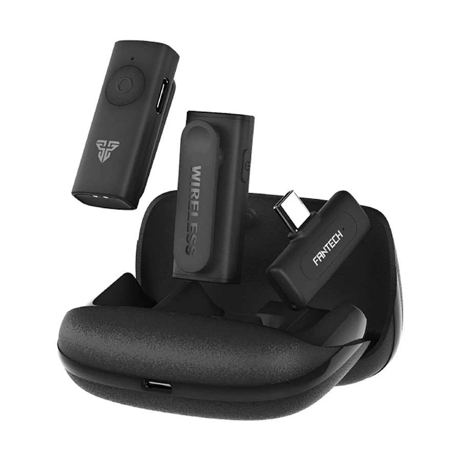 Fantech Leviosa Air WMV21C Wireless Microphone for Type-C, Dual Mic
