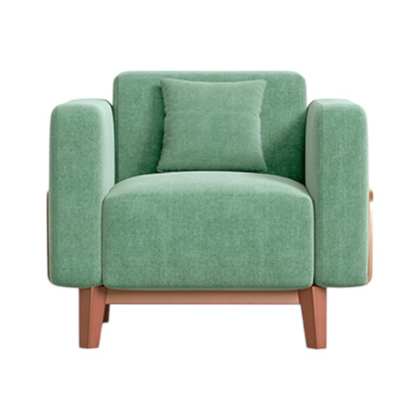 Regal Vienna কাঠের সিঙ্গেল সোফা SSC-367-3-1-20 (ফ্যাব্রিক 2140)