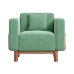 Regal Vienna কাঠের সিঙ্গেল সোফা SSC-367-3-1-20 (ফ্যাব্রিক 2140)