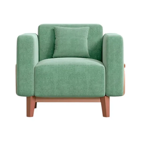 Regal Vienna কাঠের সিঙ্গেল সোফা SSC-367-3-1-20 (ফ্যাব্রিক 2140)
