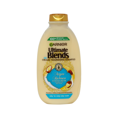 Garnier Ultimate Blends Argan Richness ক্রিমি নারিশিং শ্যাম্পু 400ml