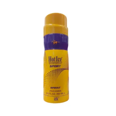 Hot Ice Sprint Pour Homme Sport ডিওডোরেন্ট বডি স্প্রে 200ml