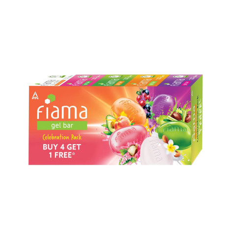 Fiama 5 Different Gel Bar 5x125g (India)