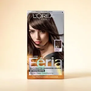 L'Oreal Feria মাল্টি ফেসেটেড শিমারিং হেয়ার কালার - 40 Espresso