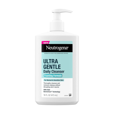 Neutrogena Ultra Gentle ডেইলি ফোমিং ক্লিনজার 473ml