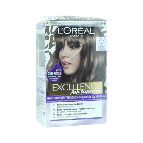 L'Oreal Excellence হেয়ার কালার 7.17 Matt Ash