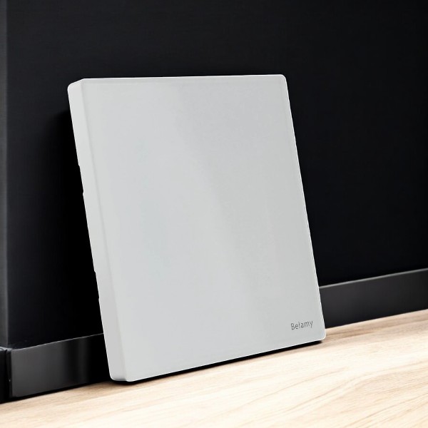 Belamy White Blank Plate | BE-160-SW