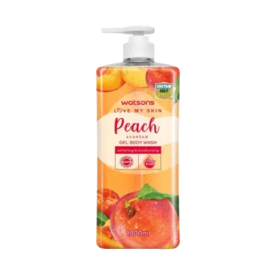 Watsons Love My Skin পিচ সেন্টেড জেল বডি ওয়াশ 1000ml