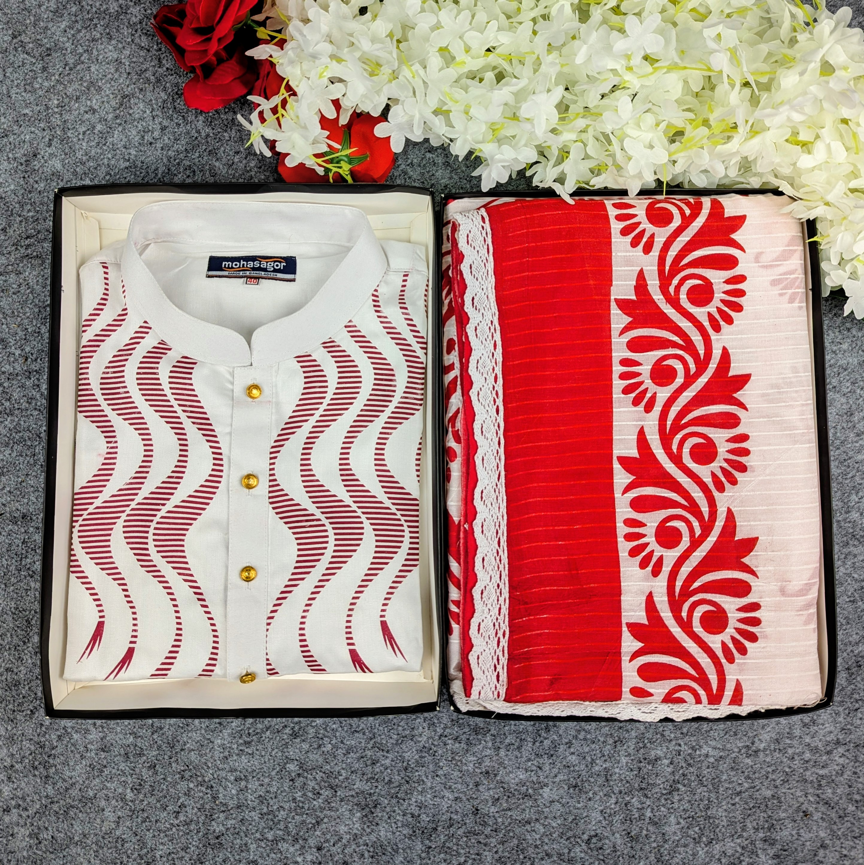 Festive Special Couple Set – Puja Edition
