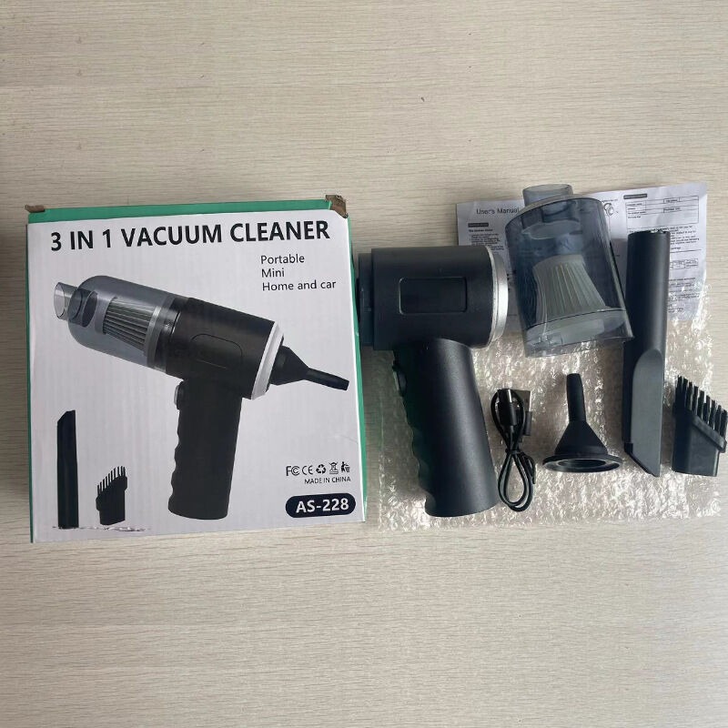 3 in 1  Portable Mini Vacuum Cleaner, Wireless & Rechargeable Multi-functional Vacuum Cleaner,