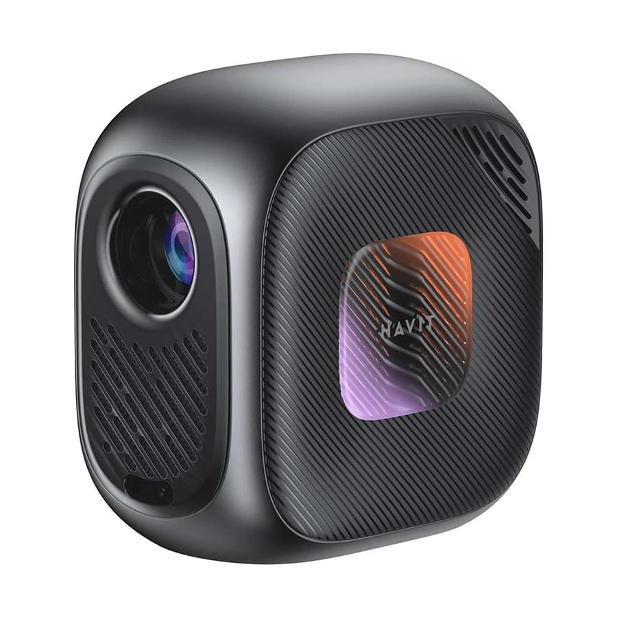 Havit PJ215 Pro (250 Lumens) 720p HD Black Portable Projector