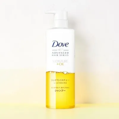 Dove অ্যাডভান্সড হেয়ার সিরিজ Moisture + Oil শ্যাম্পু 480g