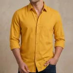 ছেলেদের ফুল হাতা ফরমাল শার্ট, কটন