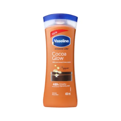 Vaseline Intensive Care Cocoa Glow 48H ময়েশ্চারাইজিং বডি লোশন 400ml