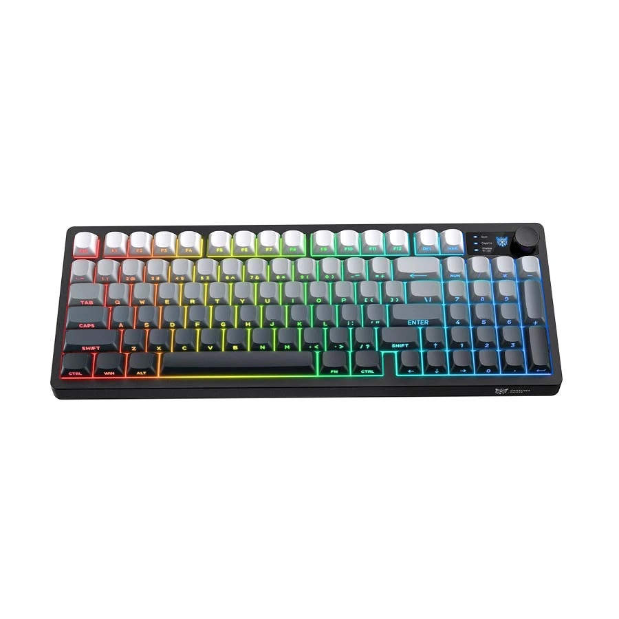 Onikuma MT902 RGB Tri-Mode Black Gaming Keyboard