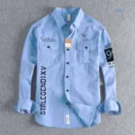 Men's Printed Cotton Shirt, Semi-Fit, 6 Colour Choices