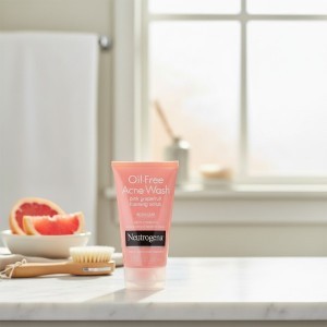 Neutrogena Pink Grapefruit Oil Free Acne Wash Foaming Scrub 59ml (USA)