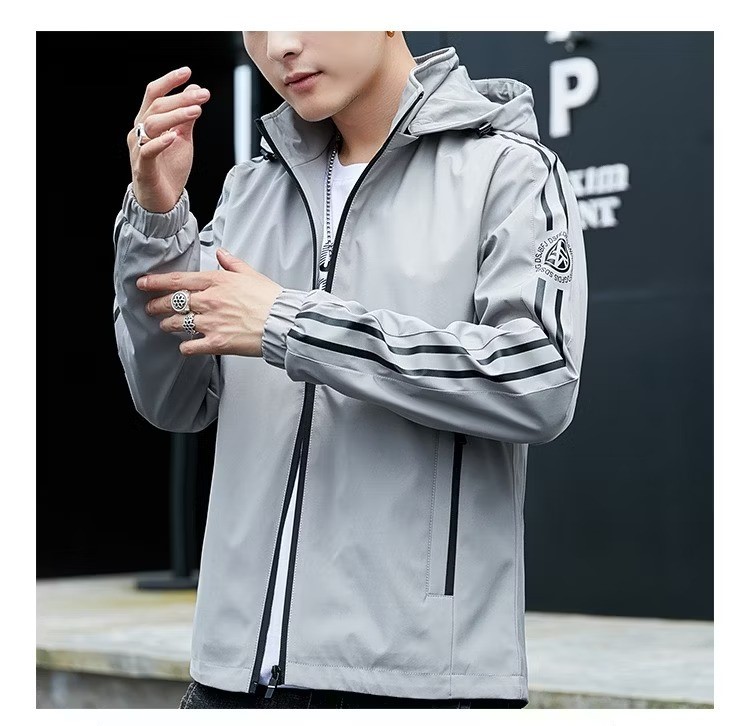 Hoodie-Style Bonded Jacket with Lining, 320 GSM, 3 Colours