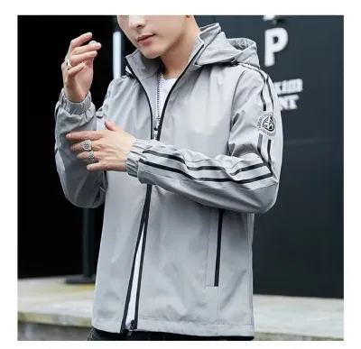 Hoodie-Style Bonded Jacket with Lining, 320 GSM, 3 Colours