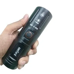 Sanford জুম ফ্ল্যাশলাইট LED 18650mAh লাইট