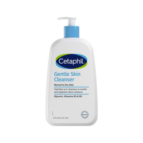 Cetaphil জেন্টল স্কিন ক্লেনজার 237ml, নরমাল থেকে ড্রাই স্কিনের জন্য