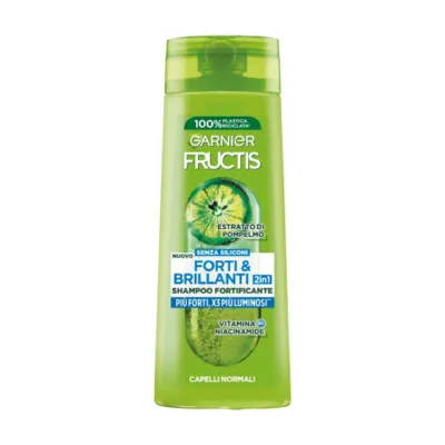 Garnier Fructis Forti & Brillanti টু-ইন-ওয়ান শ্যাম্পু 250ml