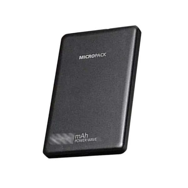 Micropack WPB-10S 10000mAh কালো 20W ম্যাগনেটিক ওয়্যারলেস চার্জিং পাওয়ার ব্যাংক