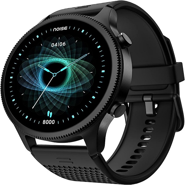 Noise NoiseFit Halo Calling Smartwatch With 1.43″ Amoled Display- Black Color