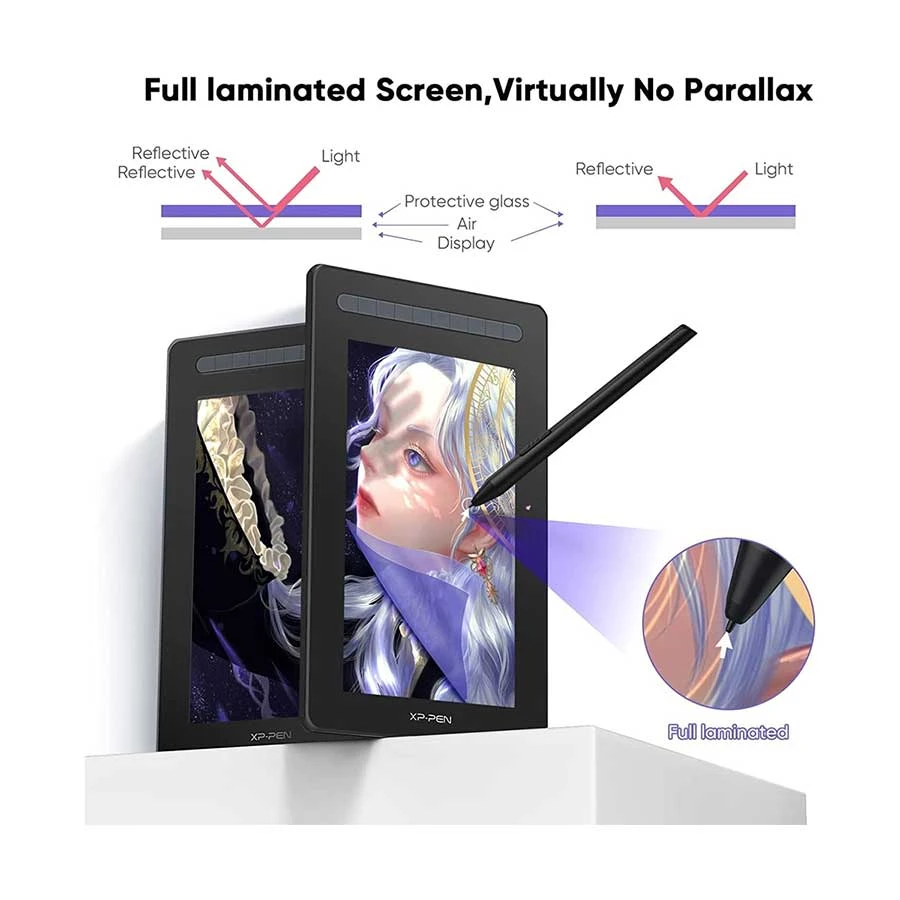 XP-Pen Artist Display 16 (2nd Gen) 15.4 Inch Black Drawing Tablet
