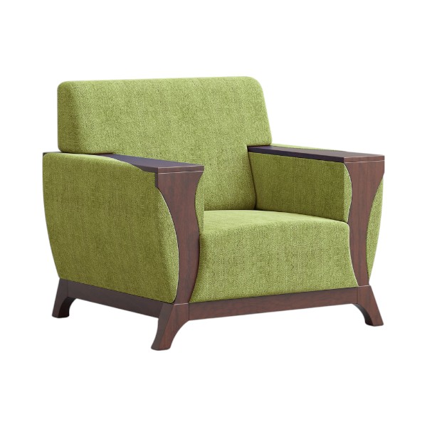 Regal ROME কাঠের সিঙ্গেল সোফা ROME-SSC-347-3-1-20 (ফ্যাব্রিক SF-2121)