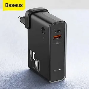 Baseus 45W GaN 2 ইন 1 কুইক চার্জ পাওয়ার ব্যাংক