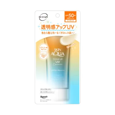 ROHTO Skin Aqua টোন আপ ইউভি এসেন্স SPF 50+ PA++++ 80g