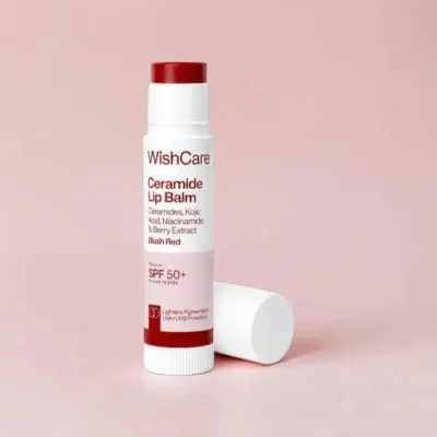 Wishcare সেরামাইড টিন্টেড লিপ বাম SPF50+ 5g - Blush Red