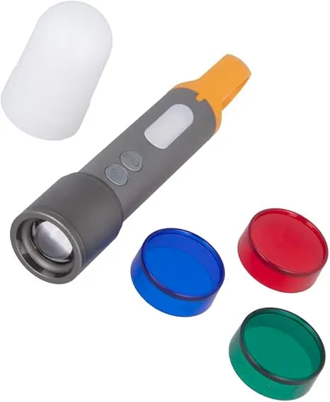 Gear-Up Traveller Light LED টর্চ লাইট – 1200 mAh ব্যাটারি, 500 lm আলো, IP65, USB-C চার্জিং