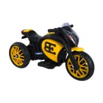 Jim & Jolly Boss Bike V-2 Knock Down বাচ্চাদের ইলেকট্রিক বাইক – হলুদ
