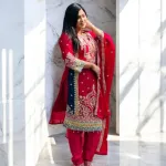 জর্জেট সিকুইন 4 পিস সেট