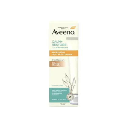 Aveeno Calm + Restore ডেইলি ময়েশ্চারাইজার SPF 30 50ml