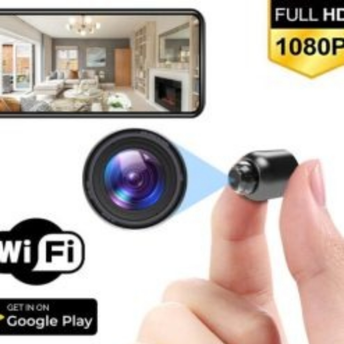GFOUK Minieye ন্যানি ক্যাম Full HD (নন-রিচার্জেবল)