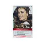 L'Oreal Excellence ক্রিম ট্রিপল কেয়ার হেয়ার কালার - 5 ন্যাচারাল ব্রাউন