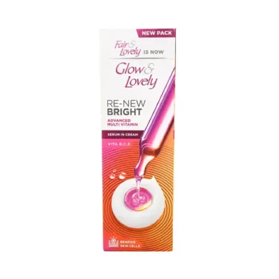 Glow & Lovely Re-New Bright মাল্টিভিটামিন সিরাম ইন ক্রিম 80g