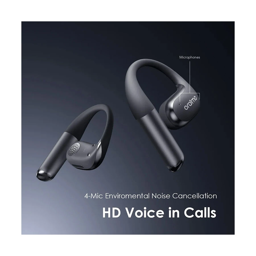 Oraimo OpenArc ENC Graphite Gray Open-Ear TWS Bluetooth Earbuds