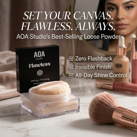 AOA Flawless Setting + Finishing Powder - Medium (China)