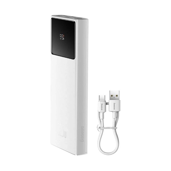 বেসুস স্টার লর্ড PPXJ100002 10000mAh হোয়াইট 22.5W পাওয়ার ব্যাংক