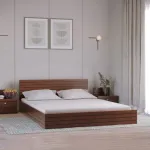 Regal কাঠের কিং খাট (বক্স-স্টাইল)