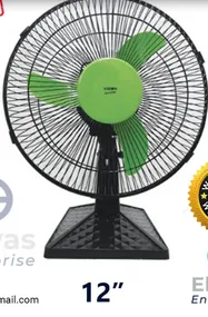 Vision টেবিল ফ্যান 12"