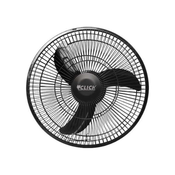 CLICK Metal Net Closet Fan 18" Black