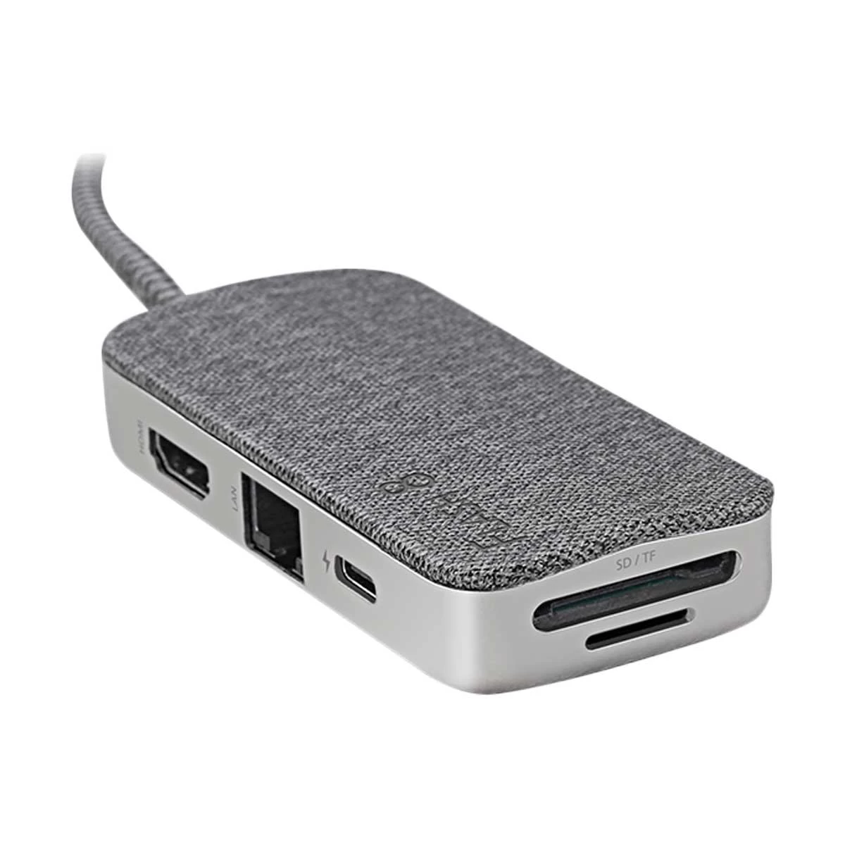 Micropack MDC-8 USB-C to HDMI, Tri USB, Type-C, SD, Micro SD & LAN Hub