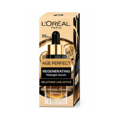 L'Oreal Paris Age Perfect রিজেনারেটিং মিডনাইট সিরাম 30ml