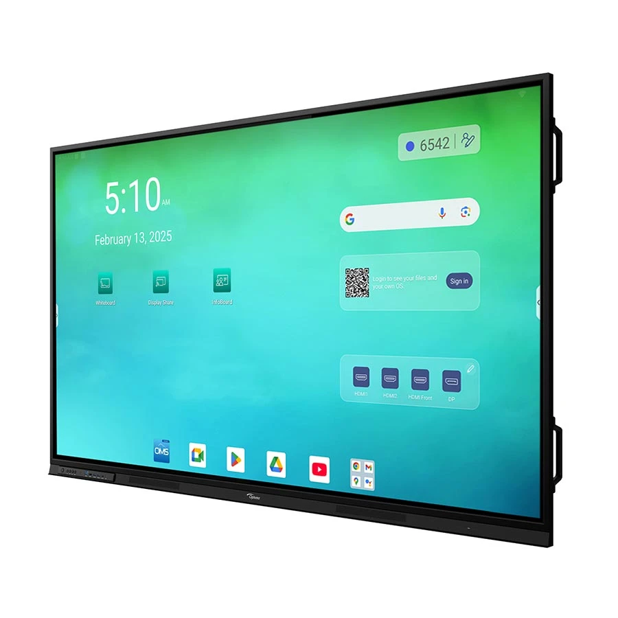 Optoma 3863RK-C2 86 Inch 4K UHD Interactive Flat Panel Display
