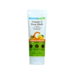 Mamaearth Vitamin C ফেস ওয়াশ, ভিটামিন C ও হলুদ সহ 100ml